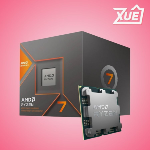 BỘ VI XỬ LÝ AMD RYZEN 7 8700G (4.2GHZ UPTO 5.1GHZ / 24MB / 8 CORES, 16 THREADS / 65W / SOCKET AM5)