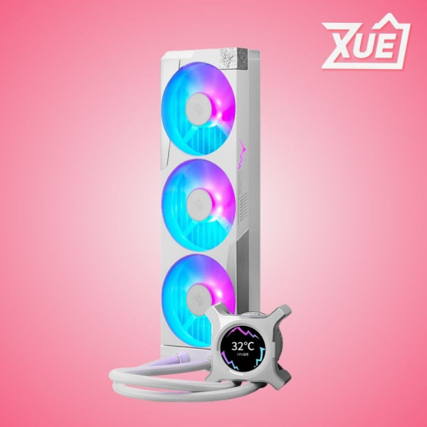 TẢN NHIỆT NƯỚC SEGOTEP KUNLUN KL360 II A-RGB WHITE (MÀU TRẮNG/MÀN LCD)