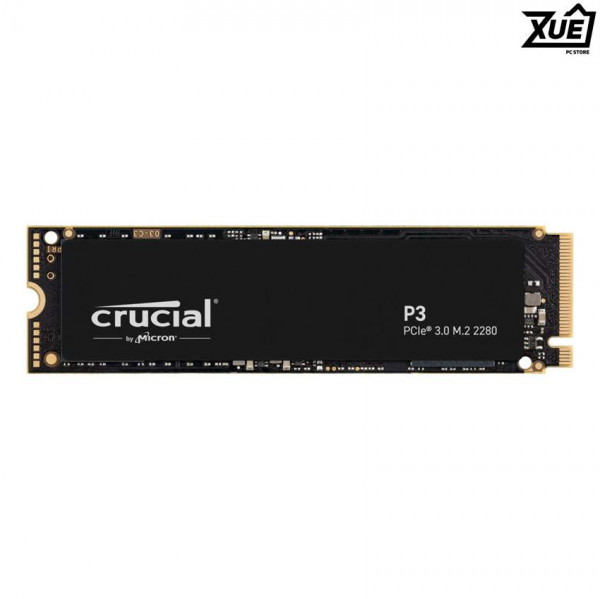 Ổ CỨNG SSD CRUCIAL P3 1TB NVME 3D-NAND M.2 PCIE GEN3 X4 CT1000P3SSD8 (ĐỌC: 3500MB/S, GHI: 3000MB/S)