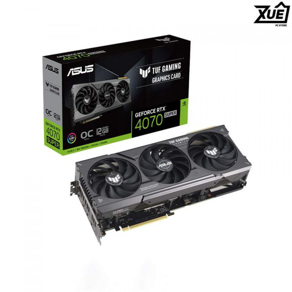 CARD MÀN HÌNH ASUS TUF RTX 4070 SUPER-O12G GAMING