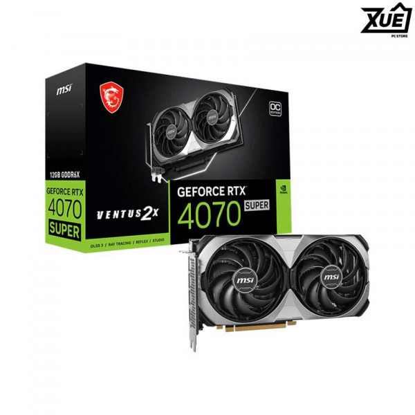 CARD MÀN HÌNH MSI RTX 4070 SUPER 12G VENTUS 2X OC