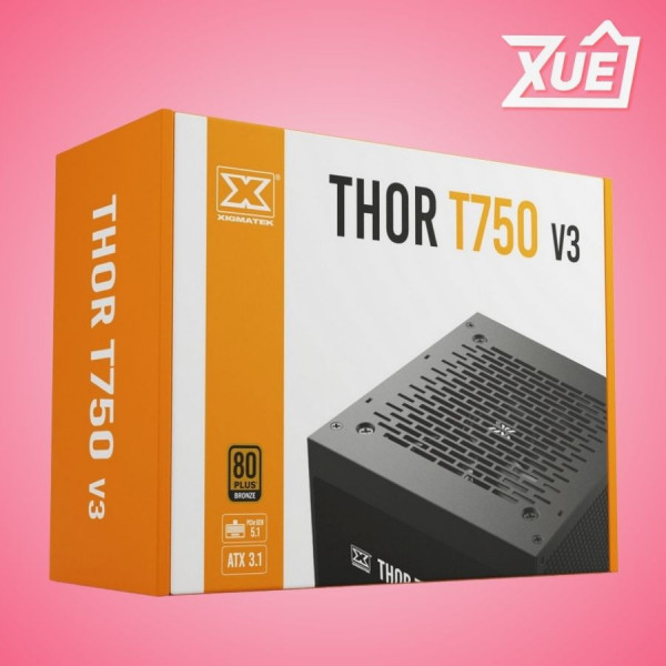NGUỒN MÁY TÍNH XIGMATEK THOR T750 V3 ( 750W - 80PLUS BRONZE )