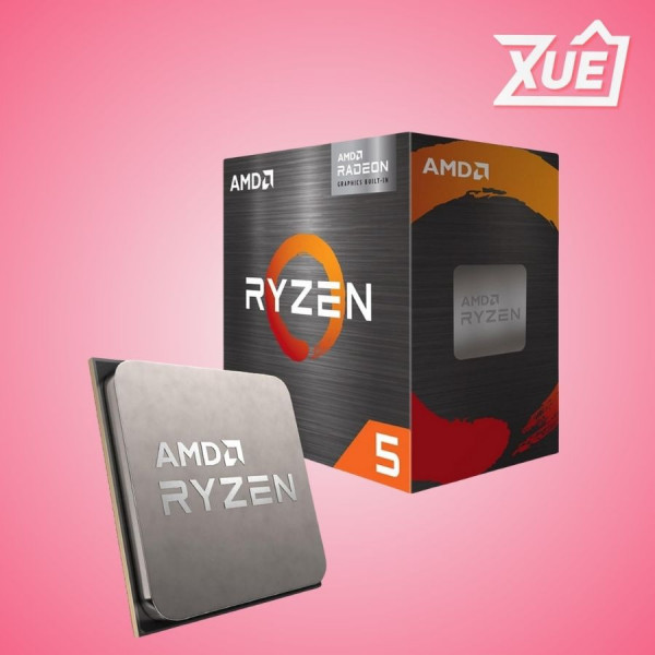 BỘ VI XỬ LÝ CPU AMD RYZEN 5 5600GT (3.6GHZ UPTO 4.6GHZ / 19MB / 6 CORES, 12 THREADS / 65W / SOCKET AM4)