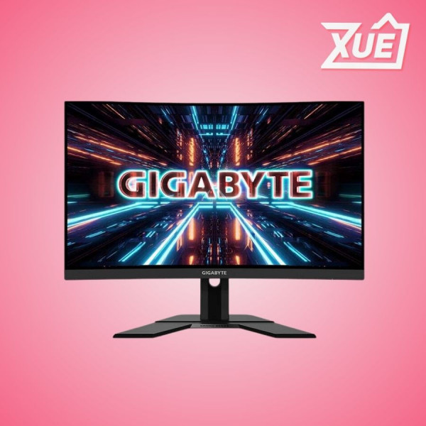 MÀN HÌNH GAMING GIGABYTE G27FCA-EK (27INCH/FHD/VA/165HZ/1MS/250 NITS/HDMI+DP/CONG)