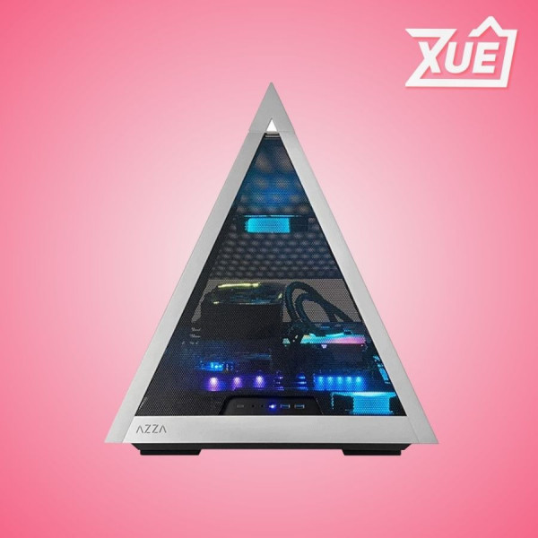 VỎ MÁY TÍNH AZZA PYRAMID MESH 804M (PCI-E 4.0/MID TOWER/MÀU ĐEN)