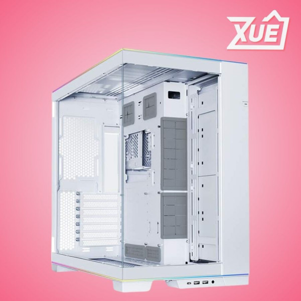 VỎ CASE LIAN LI O11 DYNAMIC EVO RGB WHITE - O11DERGBW (EATX/FULL TOWER/MÀU TRẮNG)