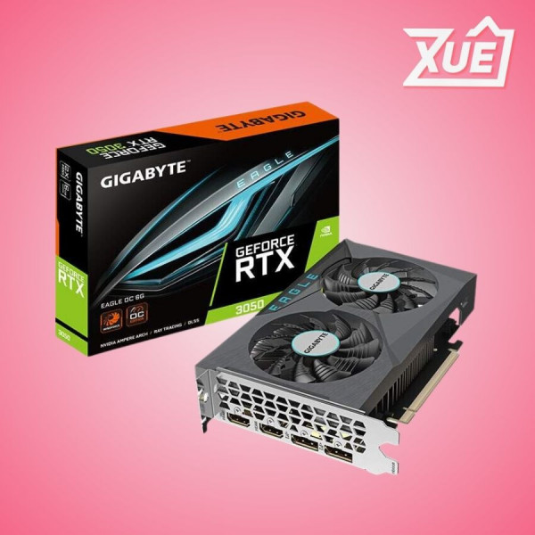 CARD MÀN HÌNH GIGABYTE RTX 3050 EAGLE OC-6G