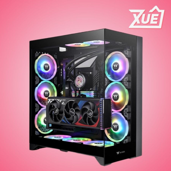 VỎ CASE THERMALTAKE CTE E600 MX BLACK (EATX/FULL TOWER/MÀU ĐEN)