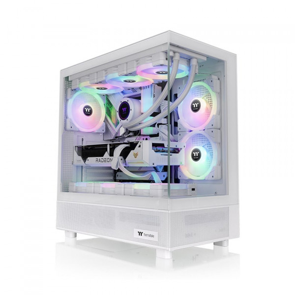 VỎ CASE THERMALTAKE VIEW 270 TG ARGB SNOW (ATX/MID TOWER/MÀU TRẮNG/1 FAN)