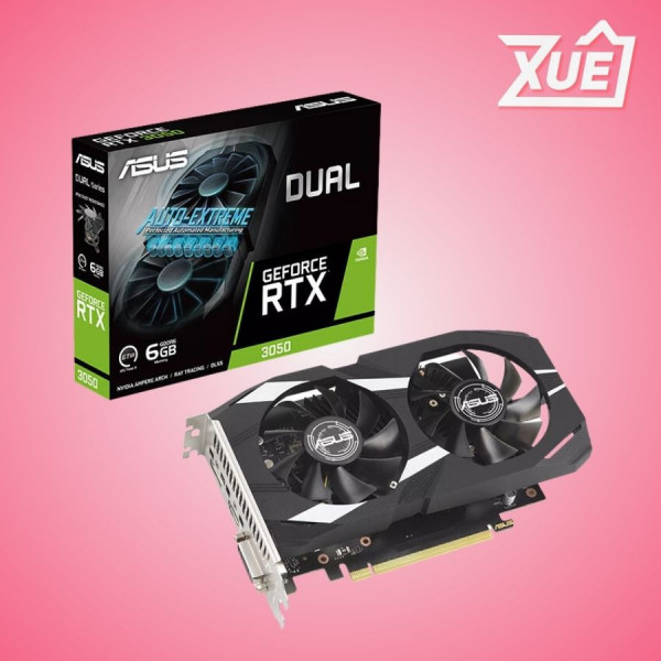 CARD MÀN HÌNH ASUS DUAL-RTX 3050-6G