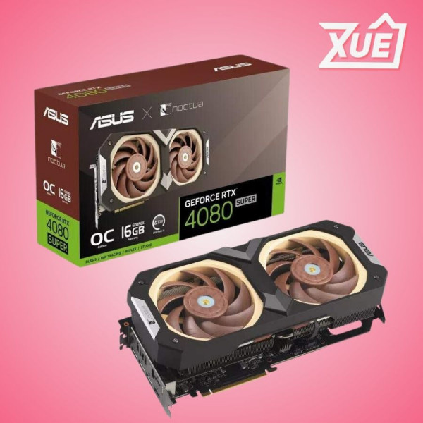 CARD MÀN HÌNH ASUS RTX 4080 SUPER-O16G-NOCTUA