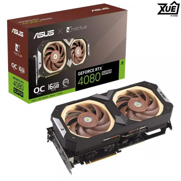 CARD MÀN HÌNH ASUS RTX 4080 SUPER-O16G-NOCTUA