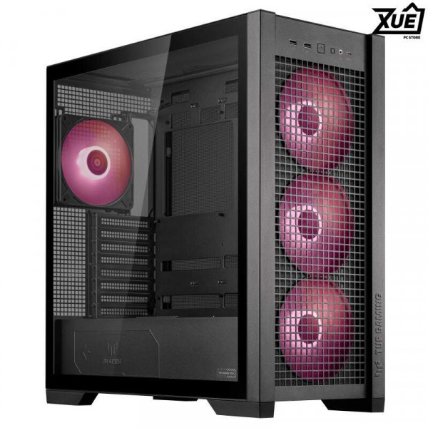 VỎ CASE ASUS TUF GAMING GT302 ARGB WHITE (EATX/FULL TOWER/MÀU TRẮNG)