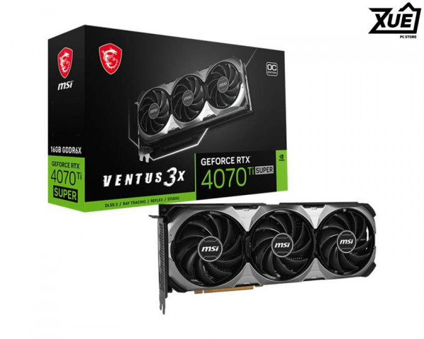 CARD MÀN HÌNH MSI RTX 4070 TI SUPER 16G VENTUS 3X OC