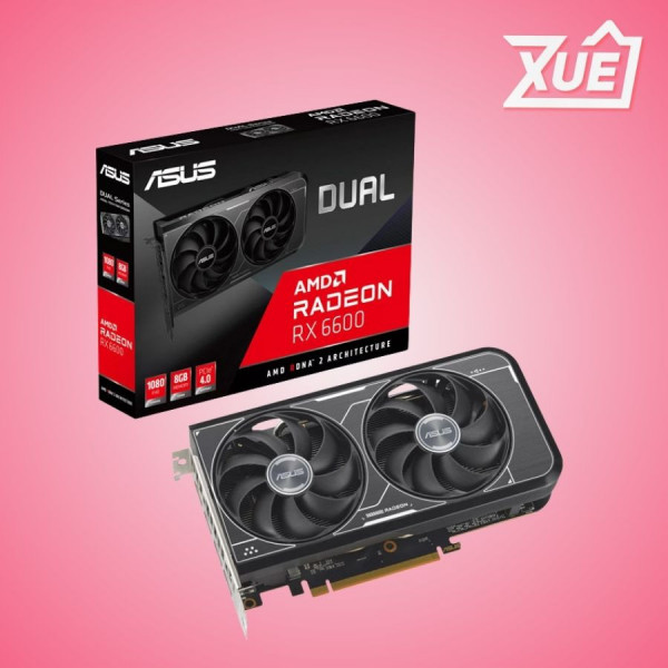 CARD MÀN HÌNH ASUS DUAL RX 6600 8GB-V3