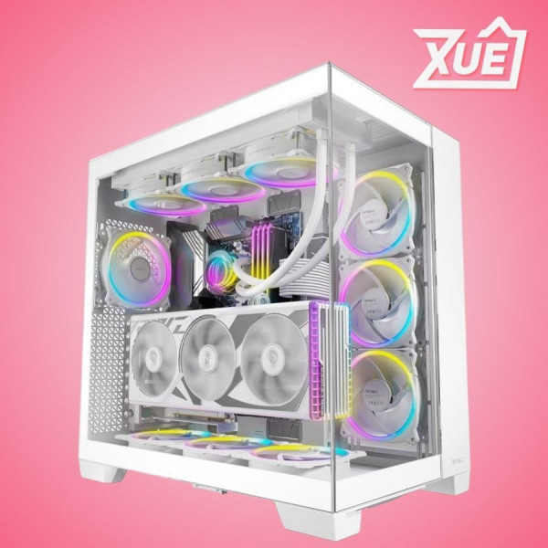 VỎ CASE ANTEC C8 WHITE (E-ATX/MÀU TRẮNG)
