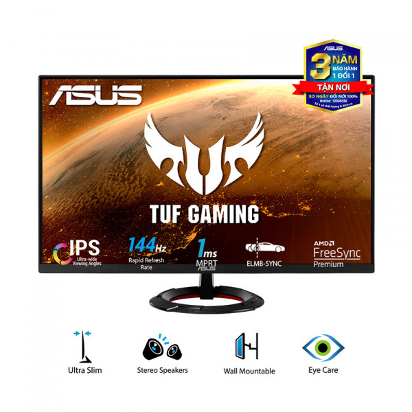 MÀN HÌNH ASUS TUF VG279Q1R (27 INCH/FHD/IPS/144HZ/1MS)