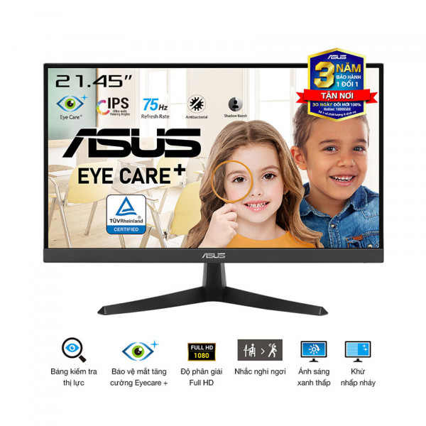 MÀN HÌNH ASUS VY229HE-R (21.5 INCH/FHD/IPS/75HZ/1MS)