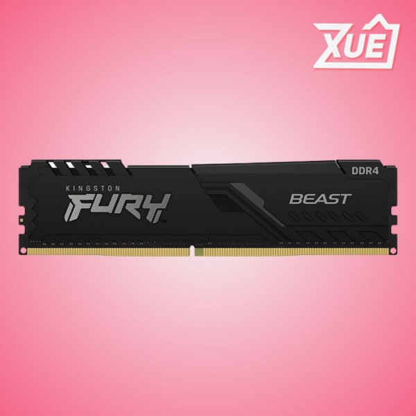 BỘ NHỚ TRONG DESKTOP KINGSTON FURY BEAST (KF426C16BB/8) 8GB (1X8GB) DDR4 2666MHZ