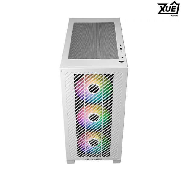 VỎ CASE COOLER MASTER ELITE301 - WHITE (MATX/MID TOWER/MÀU TRẮNG/3FAN)