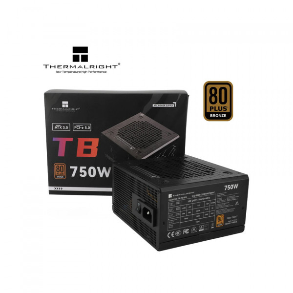 NGUỒN THERMALRIGHT TR-TB750S 750W (80PLUS BRONZE/MÀU ĐEN)