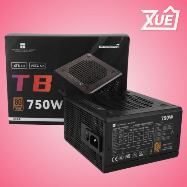 NGUỒN THERMALRIGHT TR-TB750S 750W (80PLUS BRONZE/MÀU ĐEN)