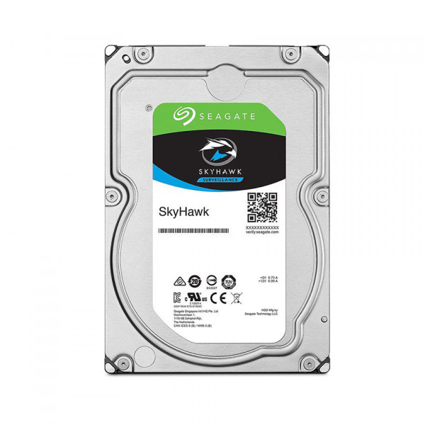 Ổ CỨNG HDD SEAGATE SKYHAWK 8TB 3.5 INCH, 5400RPM, SATA3, 256MB CACHE/ SATA 6GB/S/RV SENSOR (ST8000VX009)