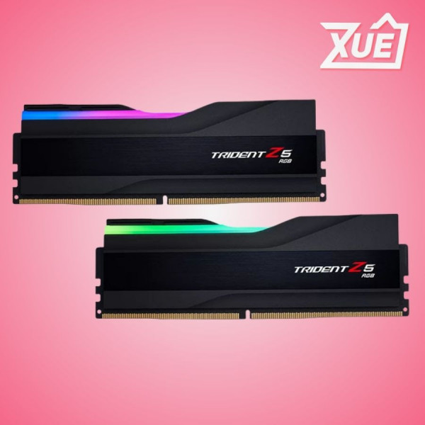 BỘ NHỚ TRONG DESKTOP GSKILL TRIDENT Z5 RGB BLACK (F5-6400J3239G16GX2-TZ5RK) 32GB (2X16GB) DDR5 6400 MHZ