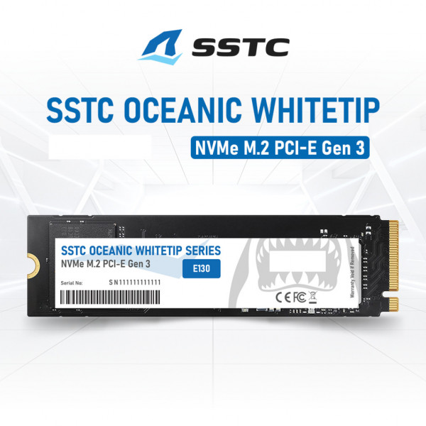 Ổ CỨNG SSD SSTC E130 M2 NVME Gen3 1TB  (ĐỌC: 3200MB/S - GHI: 1400MB/S)