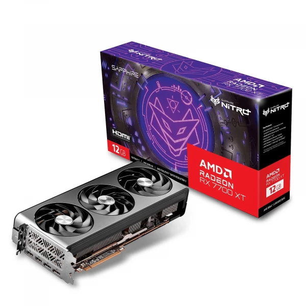 CARD MÀN HÌNH SAPPHIRE NITRO+ AMD RADEON RX 7700 XT OC GAMING 12GB