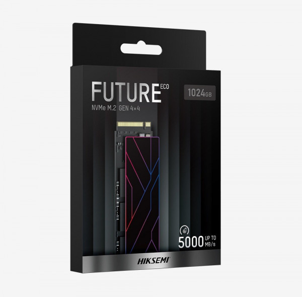 Ổ CỨNG SSD HIKSEMI FUTURE ECO 1TB, PCIe Gen 4 x 4, NVMe Đọc 5000MB/s - Ghi 4600MB/s (HS-SSD-FUTURE-Eco-1024G) 