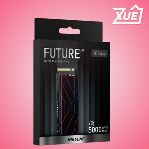 Ổ CỨNG SSD HIKSEMI FUTURE ECO 1TB M.2 NVME 2280 PCIE GEN 4 X 4 (ĐỌC 5000MB/S - GHI 4600MB/S) - (HS-SSD-FUTURE-ECO-1024G)