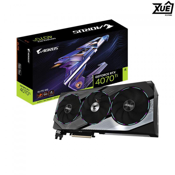 CARD MÀN HÌNH GIGABYTE RTX 4070 TI AORUS ELITE 12GB