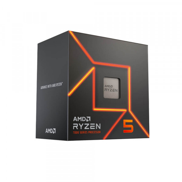 BỘ VI XỬ LÝ AMD RYZEN 5 7500F (AMD AM5 / 6 Core / 12 Thread / Base 3.7Ghz / Turbo 5.0Ghz / Cache 38MB / No iGPU)