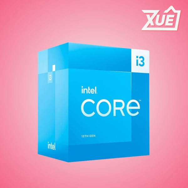 BỘ VI XỬ LÝ INTEL CORE I3-13100F (UP TO 4.5GHZ, 4 NHÂN 8 LUỒNG, 12MB CACHE, 65W) - SOCKET INTEL LGA 1700/RAPTOR LAKE)  TRAY