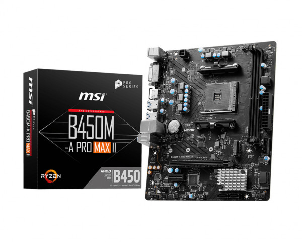 MAINBOARD MSI B450M-A PRO MAX II