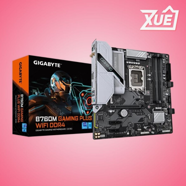 MAINBOARD GIGABYTE B760M GAMING PLUS WIFI DDR4