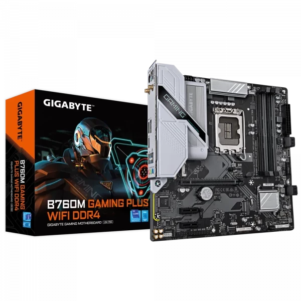 MAINBOARD GIGABYTE B760M GAMING PLUS WIFI DDR4