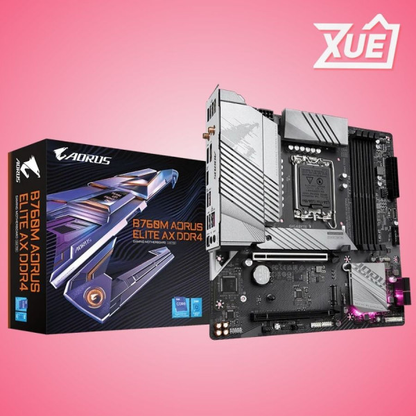 MAINBOARD GIGABYTE B760M AORUS ELITE AX DDR4