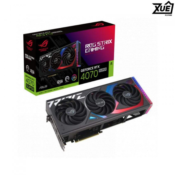 CARD MÀN HÌNH ASUS ROG STRIX RTX 4070 SUPER-12G GAMING