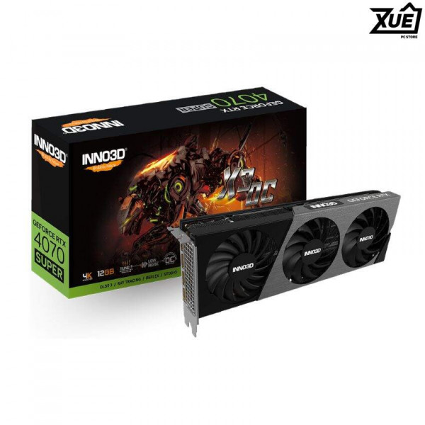 CARD MÀN HÌNH INNO3D RTX 4070 SUPER X3 OC 12GB