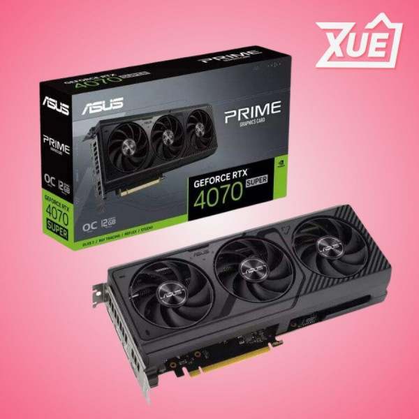 CARD MÀN HÌNH ASUS PRIME-RTX 4070 SUPER-O12G