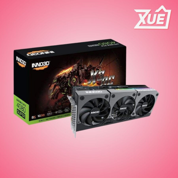 CARD MÀN HÌNH INNO3D RTX 4080 SUPER X3 16GB