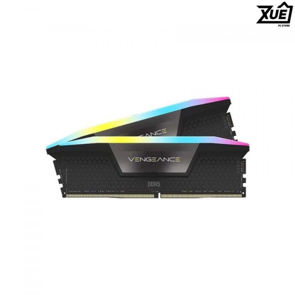 RAM DESKTOP CORSAIR VENGEANCE RGB (CMH96GX5M2B5600C40) 96GB (2X48GB) DDR5 5600MHZ