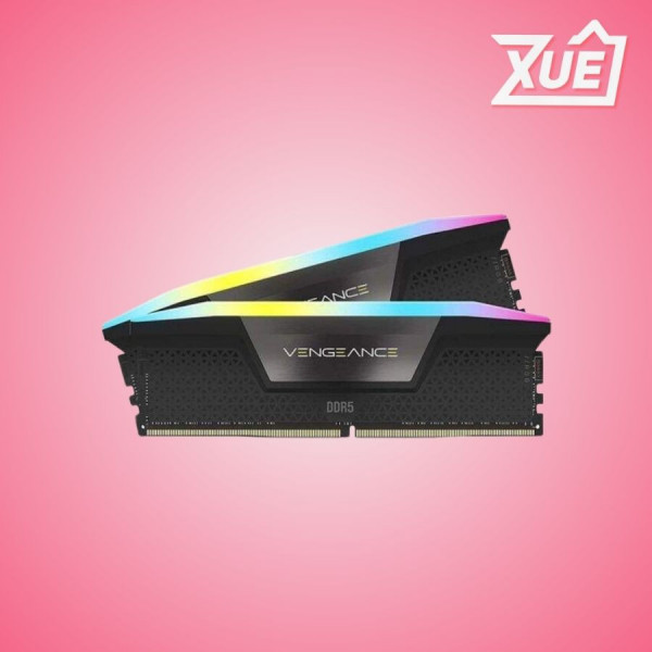 RAM DESKTOP CORSAIR VENGEANCE RGB (CMH96GX5M2B5600C40) 96GB (2X48GB) DDR5 5600MHZ