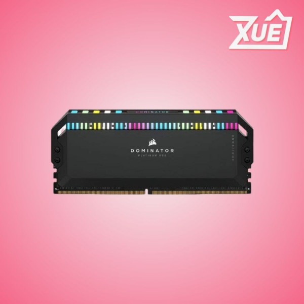 RAM DESKTOP CORSAIR VENGEANCE DOMINATOR PLATINUM RGB (CMT32GX5M2X6000C36) 32GB (2X16GB) DDR5 6000MHZ