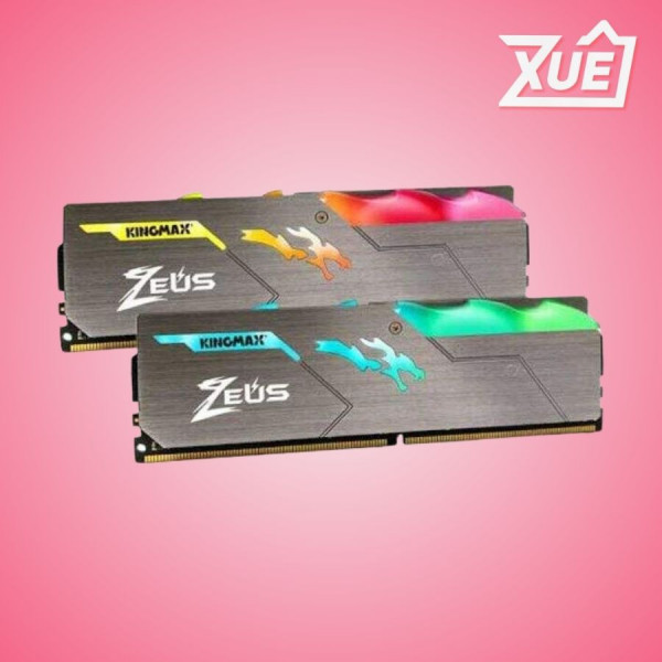 RAM DESKTOP KINGMAX ZEUS DRAGON RGB (KM-LD4A-3200-16GSRT16) 16G (1X 16GB) DDR4 3200MHZ