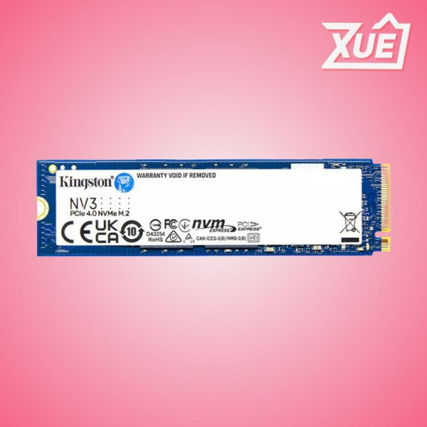 Ổ CỨNG SSD KINGSTON SNV3S 1TB M.2 NVME 2280 PCIE GEN 4X4 (ĐỌC 6000MB/S - GHI 4000MB/S) - (SNV3S/1000G)