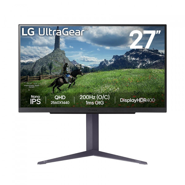 MÀN HÌNH LG ULTRAGEAR 27GS85Q-B (27 INCH/QHD/NANO IPS/200HZ/1MS)