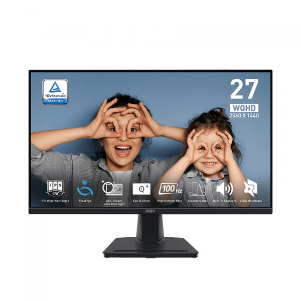 MÀN HÌNH MSI PRO MP275Q (27 INCH/QHD/IPS/100HZ/1MS/LOA